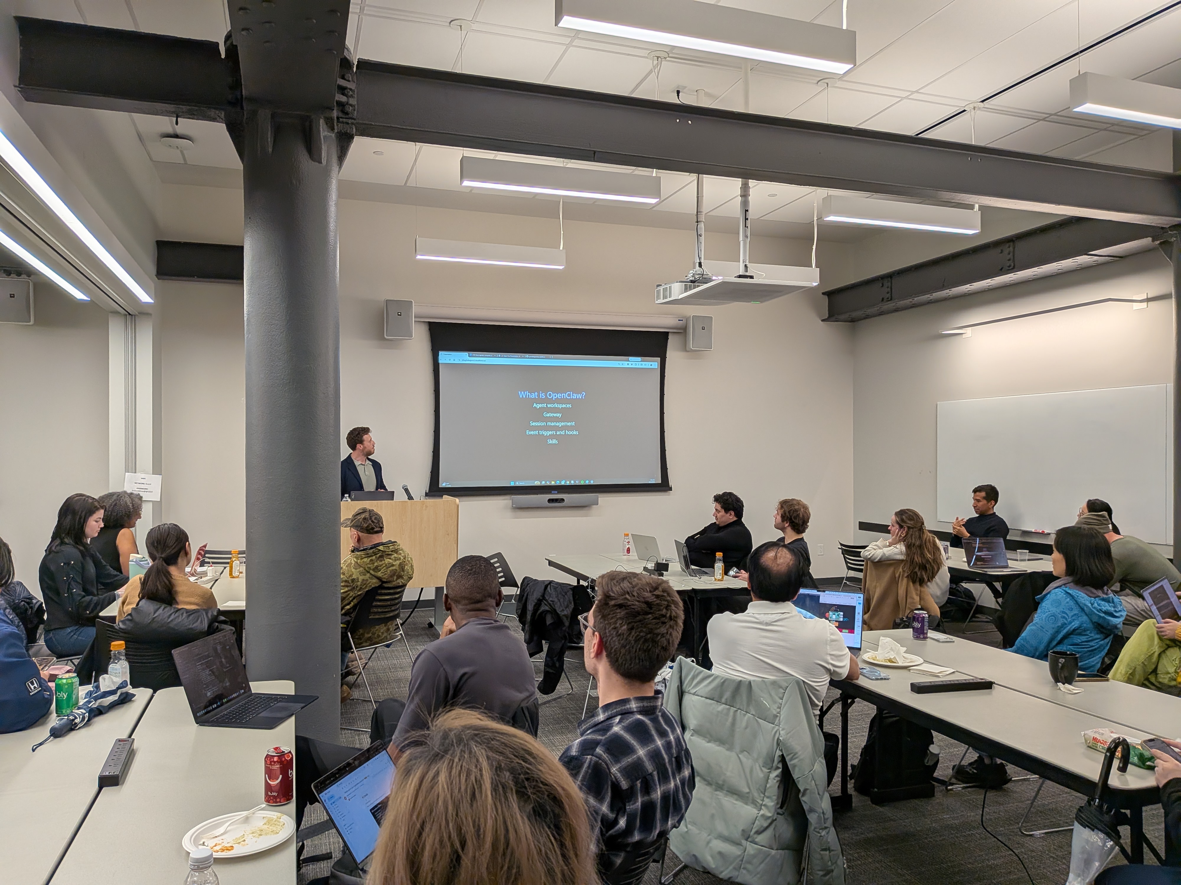 Presentation in action